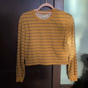 (3 for $15) PULL&BEAR striped sweatshirt